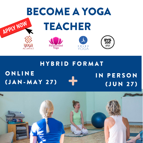Yoga teacher training in Crete and online 2027