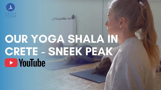 yoga class at vamos chania crete